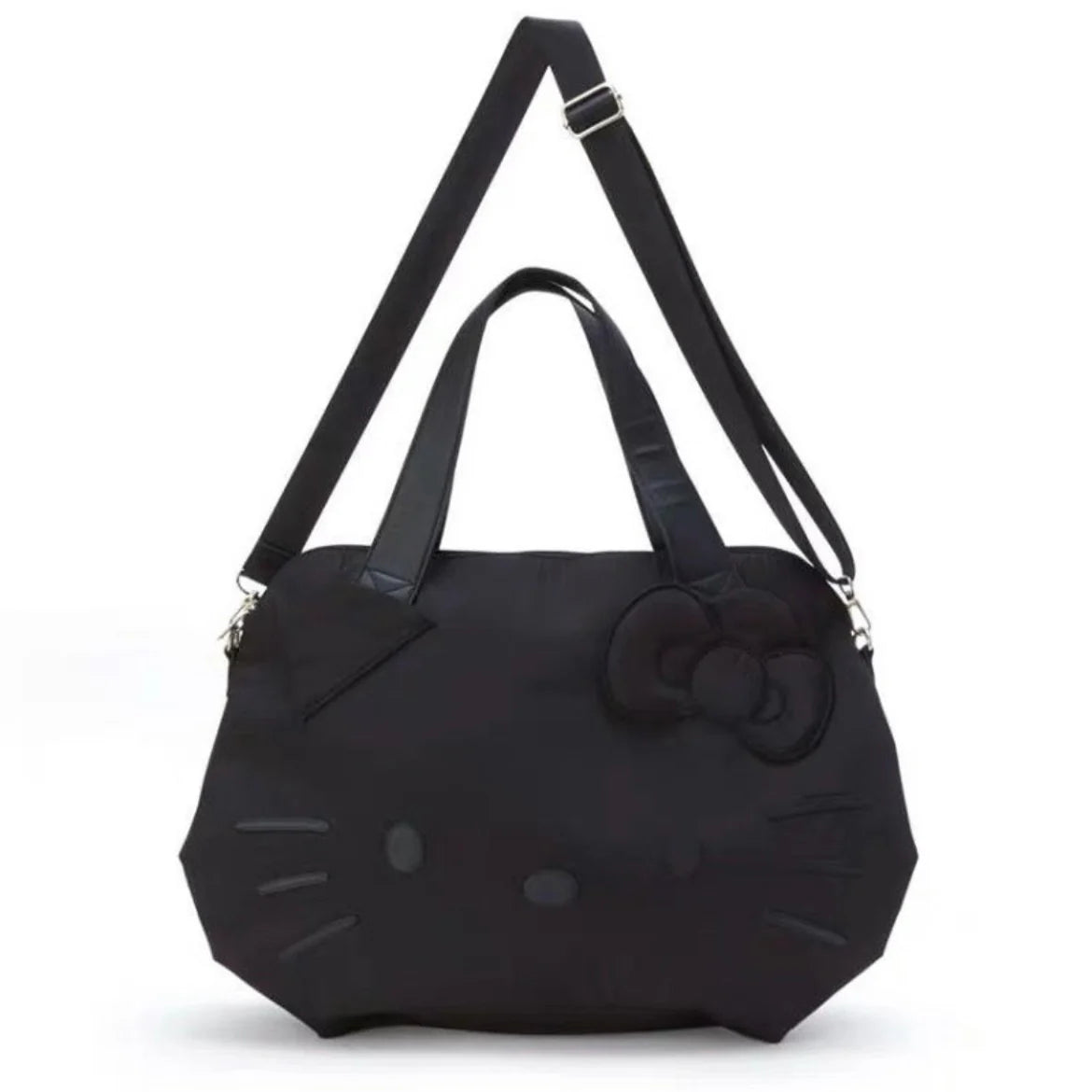 KittyWrld Black Large WaterProof Travel Tote Bag