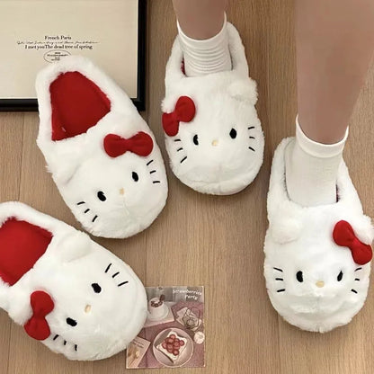 KittyWrld Fluffy Slippers