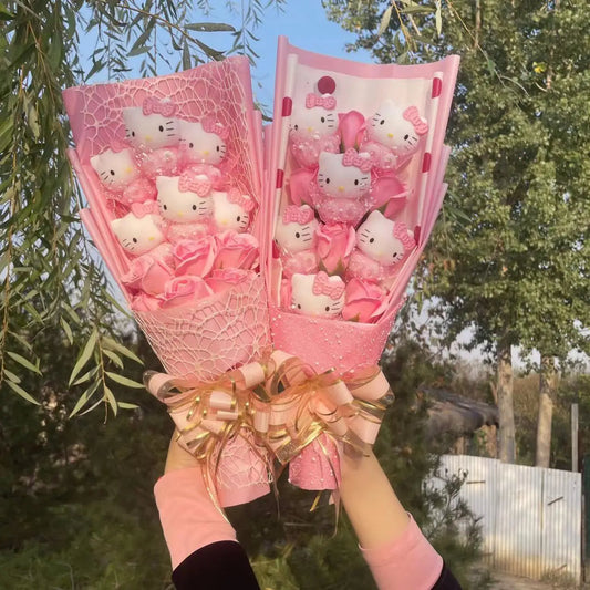 KittyWrld Love Plush Bouquet