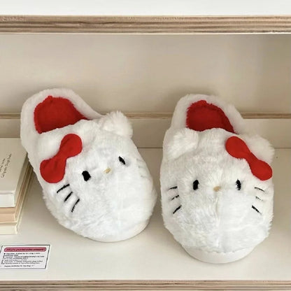 KittyWrld Fluffy Slippers