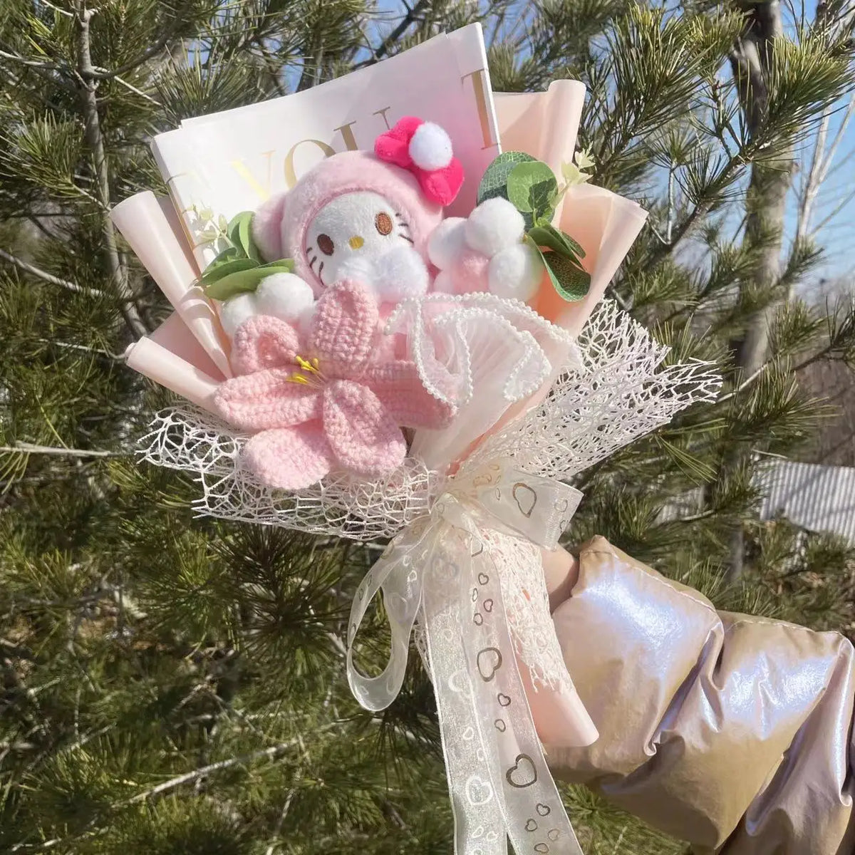 KittyWrld Love Plush Bouquet