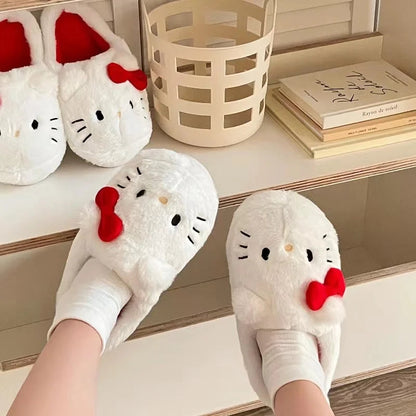 KittyWrld Fluffy Slippers